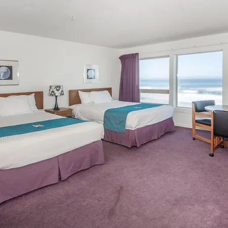 Motel Seahorse Oceanfront Lodging Lincoln City Exterior foto